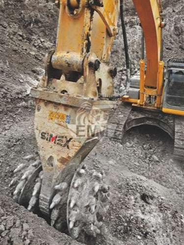 EMM Testata fresante escavatore 18 / 24 ton Photo 1