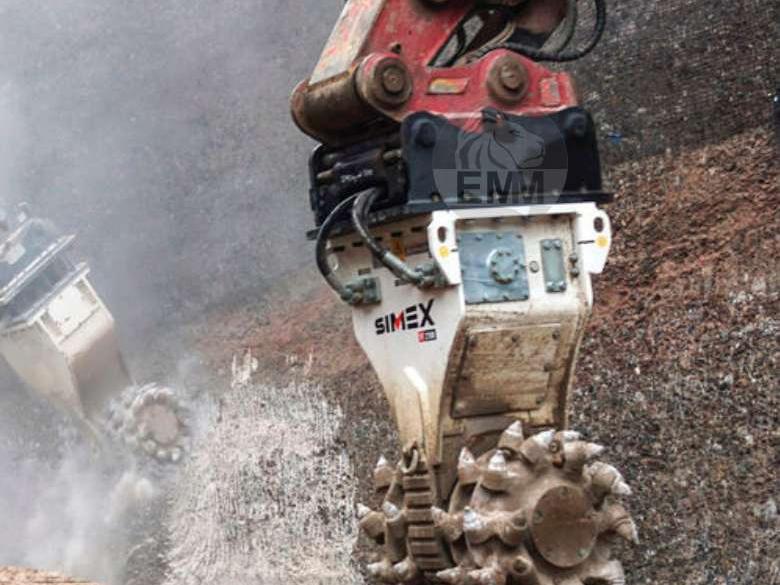 EMM Testata fresante escavatore 18 / 24 ton Photo 2