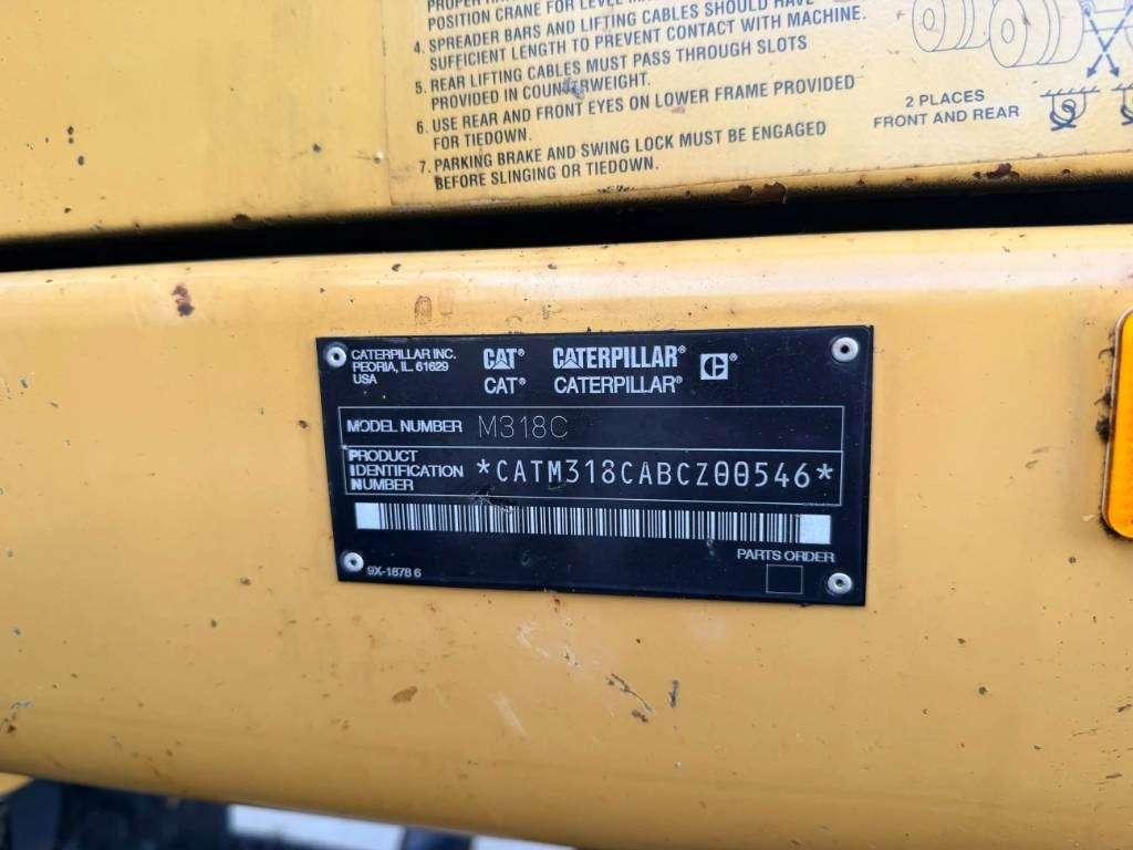 Caterpillar M318C Photo 7