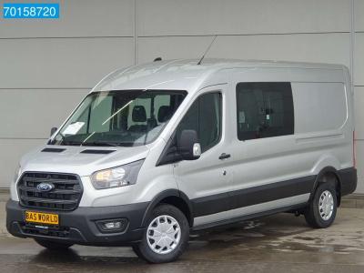 Ford Transit 130pk Automaat L3H2 Dubbel Cabine Zilvergrijs Airco Cruise 7m3 Airco Dubbel cabine Cruise c sold by BAS World B.V.