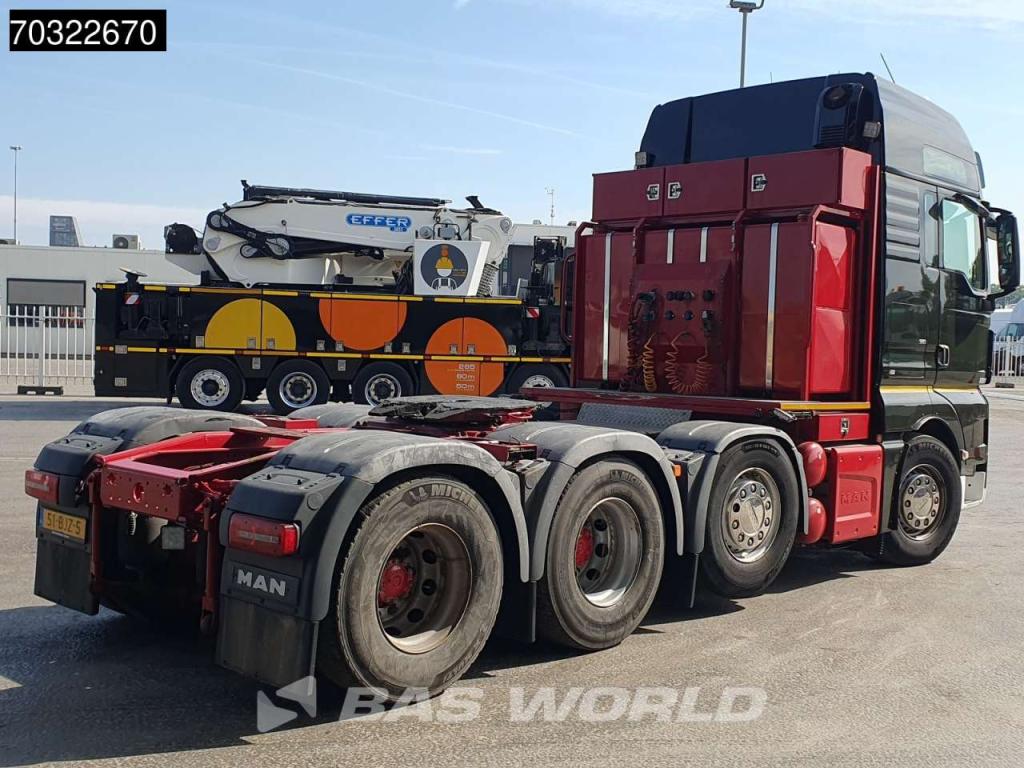 Man TGX 42.580 TGX 8X4 150T! Retarder Hydraulic Lift+Lenkachse Xenon Navi Standklima Photo 5