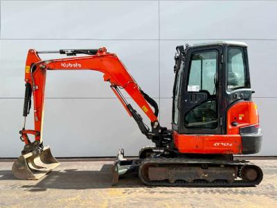 Kubota KX037-4 - Hammer Lines / Quick Coupler sold by Boss Machinery