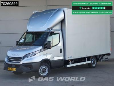Iveco Daily 35S21 Automaat Lat om lat Dhollandia laadklep Bakwagen ACC LED Meubelbak Koffer 22m3 Airco sold by BAS World B.V.