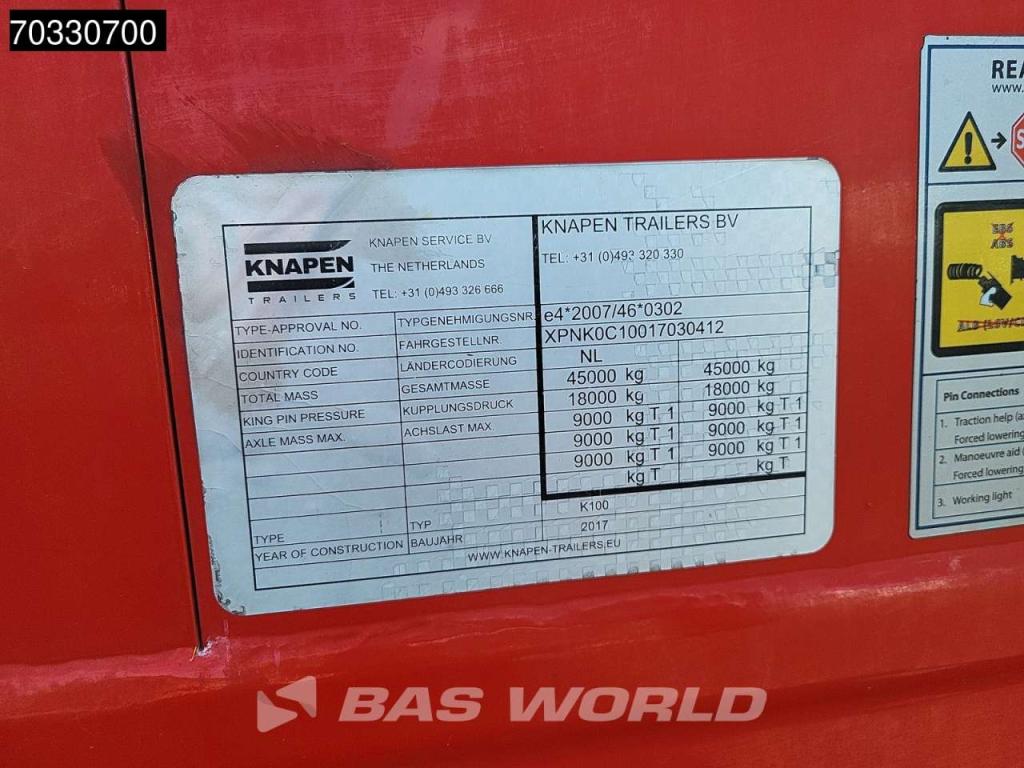 Knapen K100 NL Trailer APK 05/27 Liftas Speedcurtain Photo 30