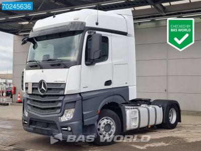Mercedes Actros 1851 4X2 BigSpace 2x Tanks Euro 6 sold by BAS World B.V.