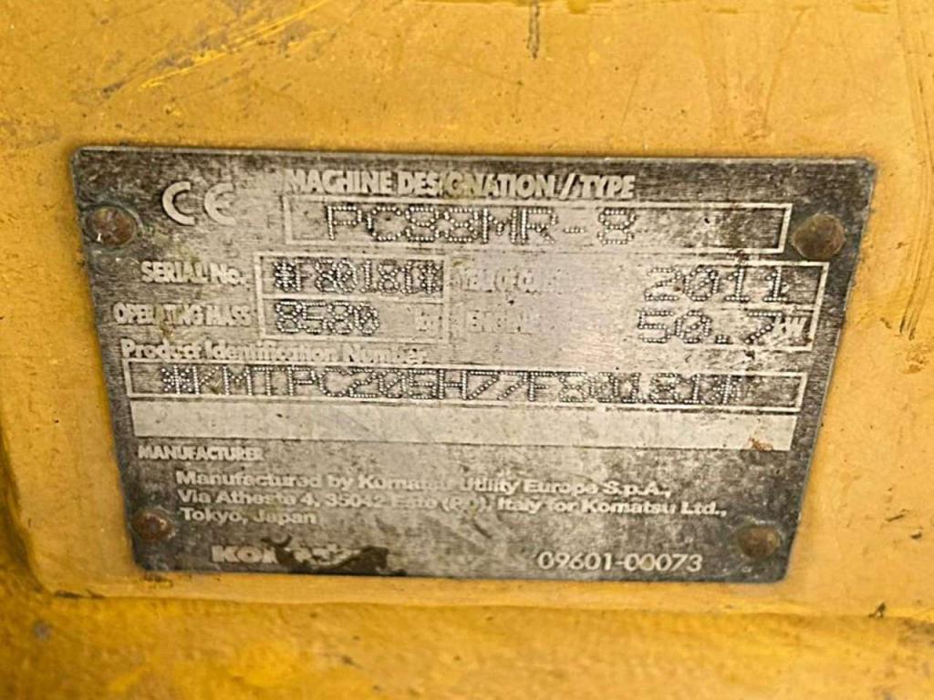 Komatsu PC88MR-8 Photo 7