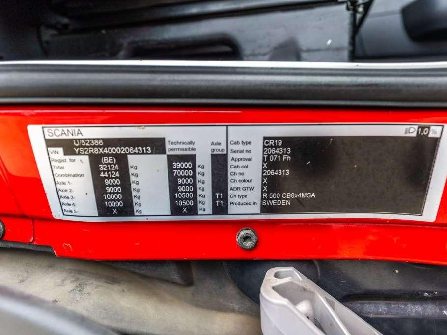Scania R500 - PALFINGER 74002/5x Photo 26