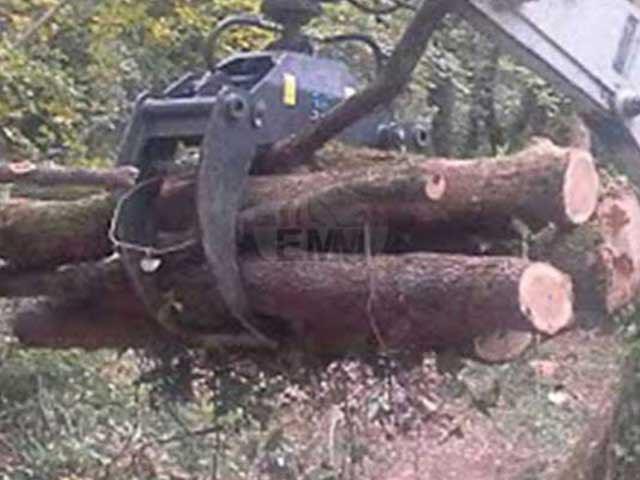 EMM Pinza da legna 1000mm con rotore Photo 2