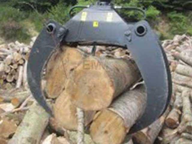 EMM Pinza da legna 1000mm con rotore Photo 3