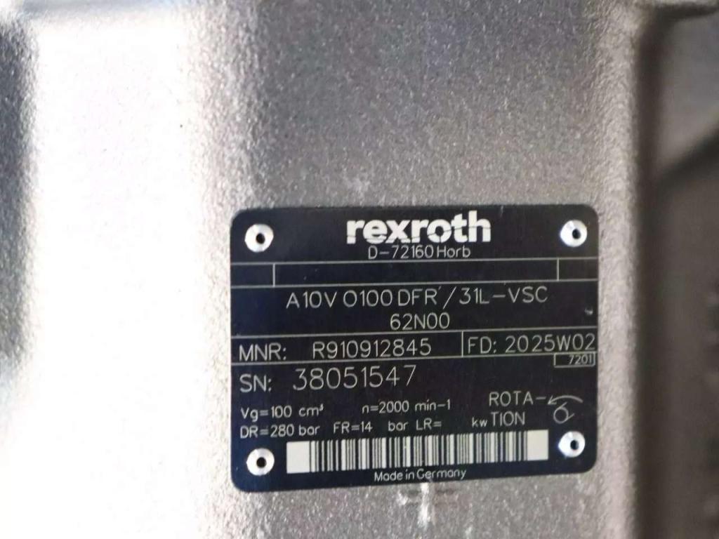 Bosch Rexroth A10VO100DFR/31L-VSC62N00 Photo 2