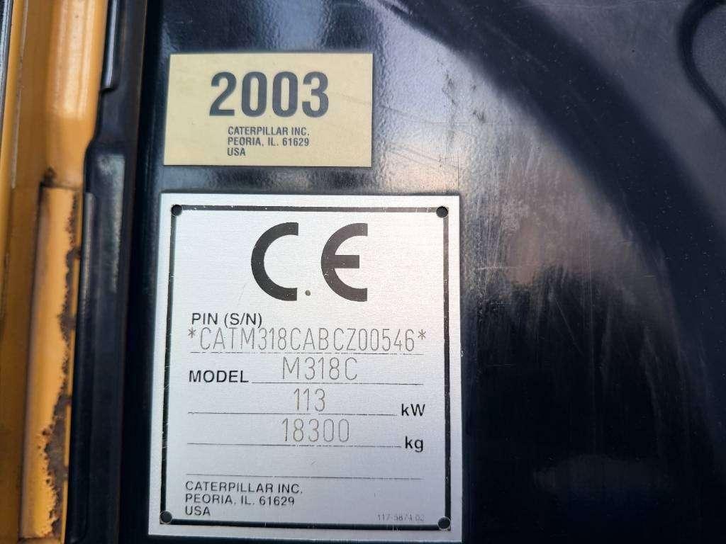 Caterpillar M318C Photo 10