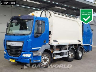 Daf LF 220 6X2 NL-Truck Geesink GPM III v 14L22 GCB Steering axle Automatic Euro 6 sold by BAS World B.V.