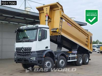 Mercedes-Benz Arocs 4851 8X4 NEW!! 26m3 Tipper Full Steel Big-Axle Euro 6 sold by BAS World B.V.