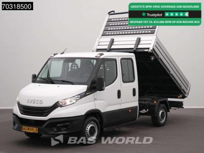 Iveco Daily 35S16 Automaat Driezijdige Kipper Dubbel Cabine 3,5t Trekhaak 160PK Airco Camera Euro6 Tipper sold by BAS World B.V.