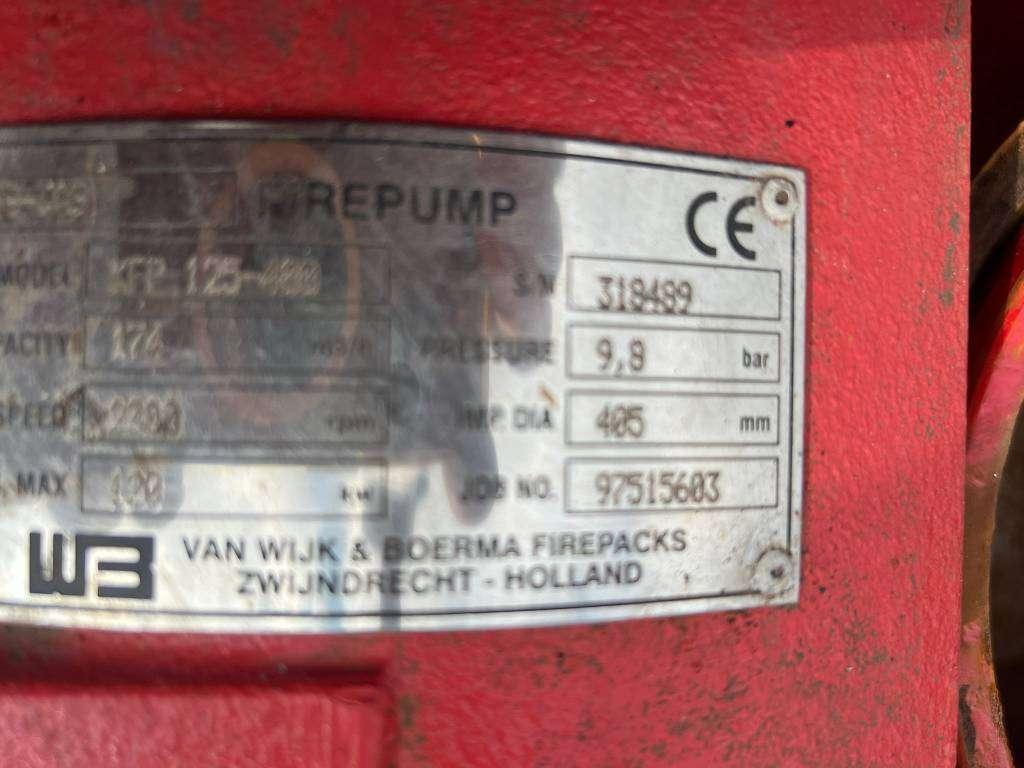 Daf Fire Pump engine DAF PF183 / Fire Pack 1028Hr! Photo 7