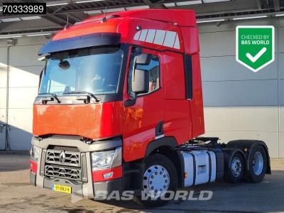 Renault T 460 6X2 NL-Truck APK 06-2027 SleeperCab Liftachse Standklima ACC PTO Alcoa's sold by BAS World B.V.