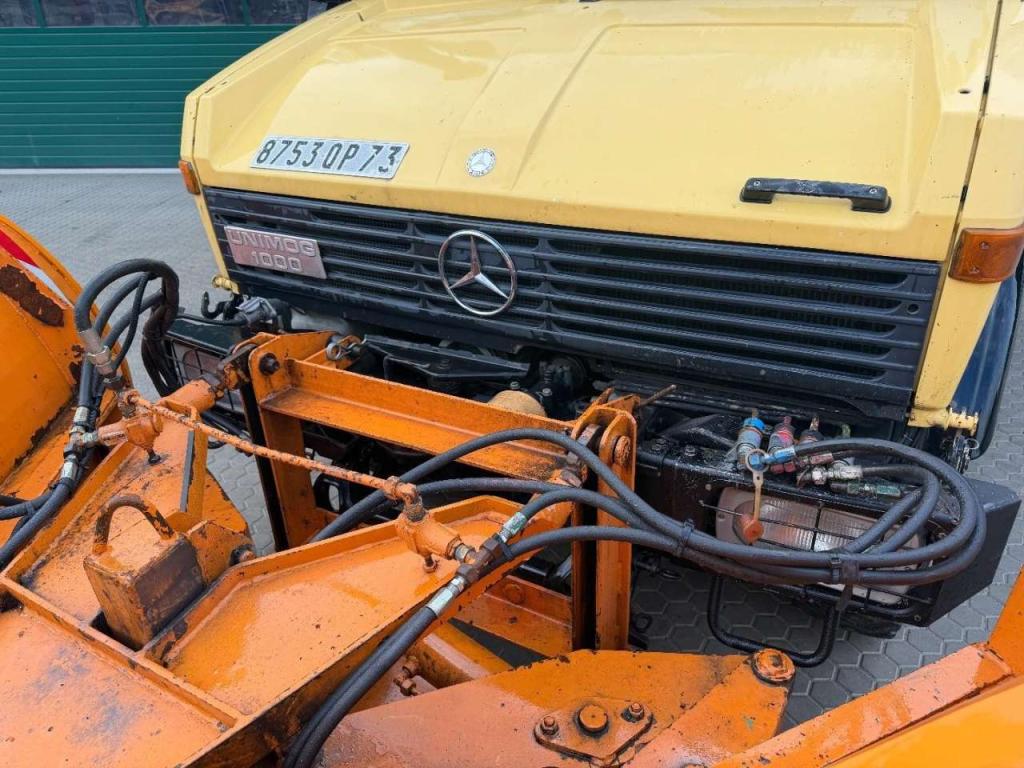 Unimog Unimog U 1000 3-way tipper - Snow Plow Photo 14