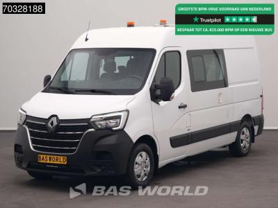 Renault Master 135PK Dubbel Cabine L2H2 Trekhaak LED Airco Camera Parkeersensoren Werkplaatsinrichting Euro sold by BAS World B.V.