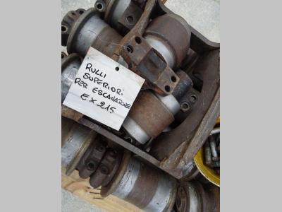Carrier rollers for Fiat Hitachi EX215 sold by OLM 90 Srl