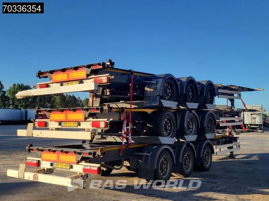 Kässbohrer CS 3 axles 40ft Lift Axle Stack Photo 5
