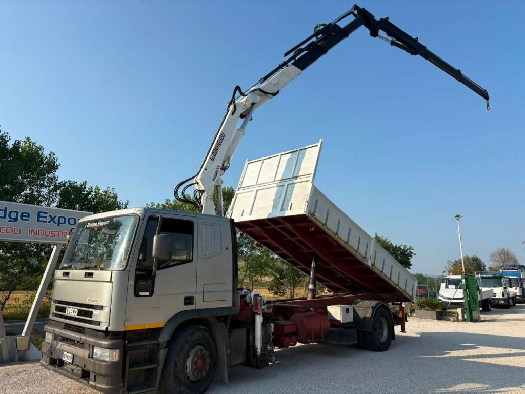 Iveco EUROTECH 190.30 con gru BONFIGLIOLI Photo 1