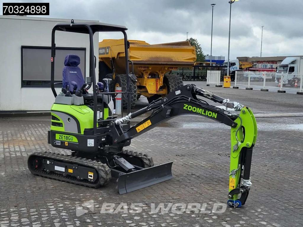 Zoomlion ZE18 GU KUBOTA ENGINE - CE CERTIFIED Photo 7