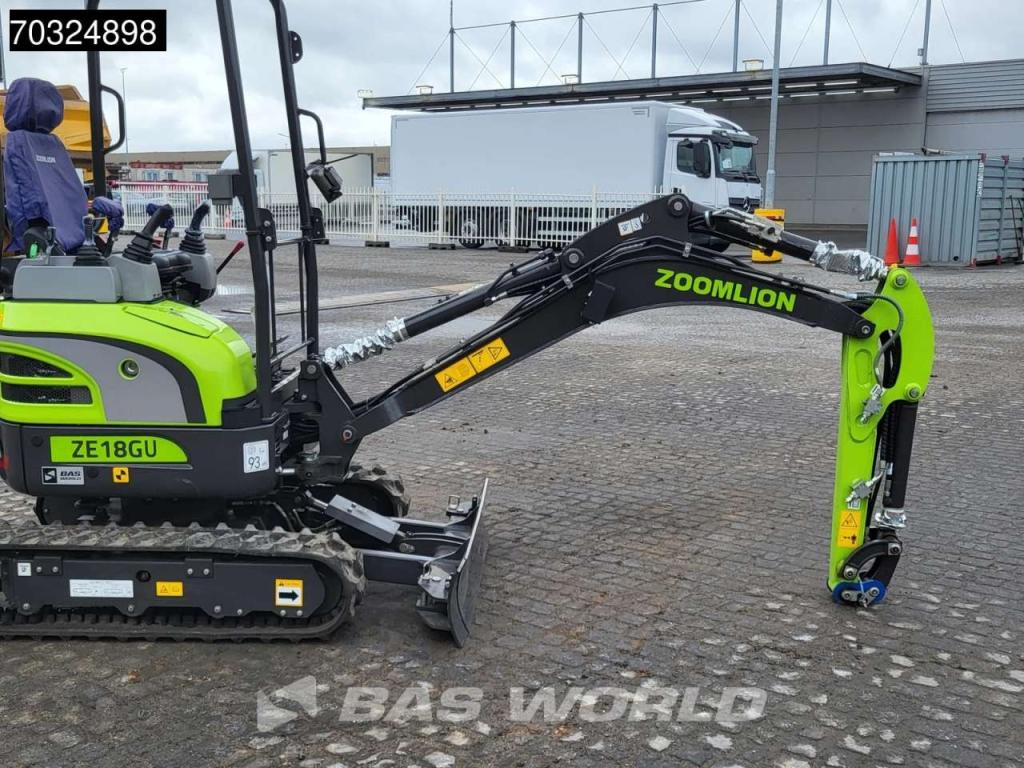 Zoomlion ZE18 GU KUBOTA ENGINE - CE CERTIFIED Photo 9