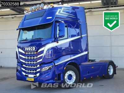 Iveco S-Way 490 4X2 NL-Truck APK Standklima Full-Air ACC Navi Leder Alcoa's sold by BAS World B.V.