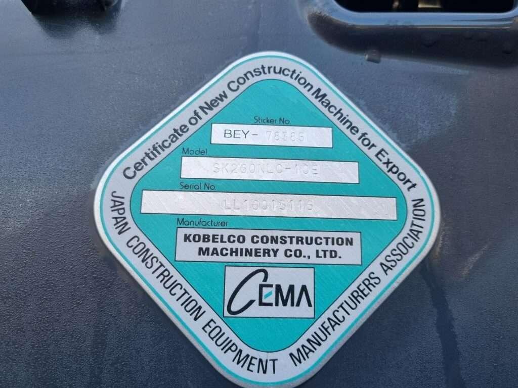 Kobelco SK260NLC-10E Photo 3