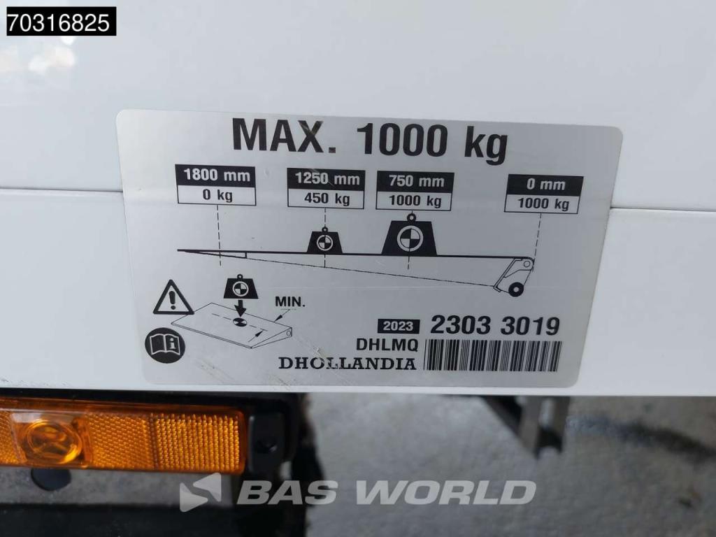 Iveco Daily 72C18 3.0L Automaat 1000KG Laadklep Luchtvering 180PK Dubbellucht Airco Cruise D'Hollandia Eu Photo 10