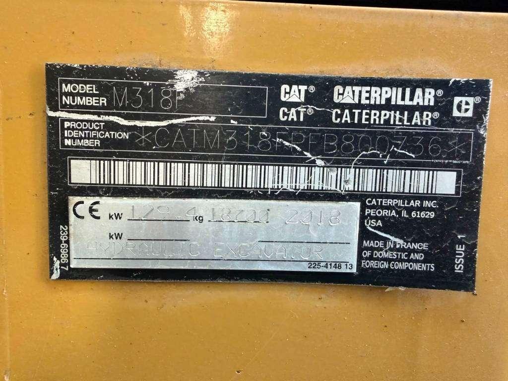 Caterpillar M318F Photo 8