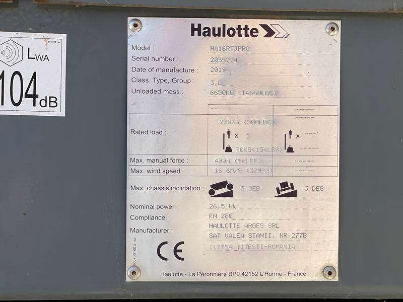 Haulotte HA 16 RTJ Pro Photo 22
