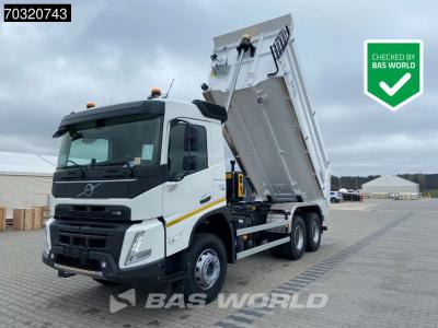 Volvo FMX 460 FMX 6X4 NEW! 16m3 tipper Steelsuspension Big-Axle Automatic VEB+ EURO 6 sold by BAS World B.V.
