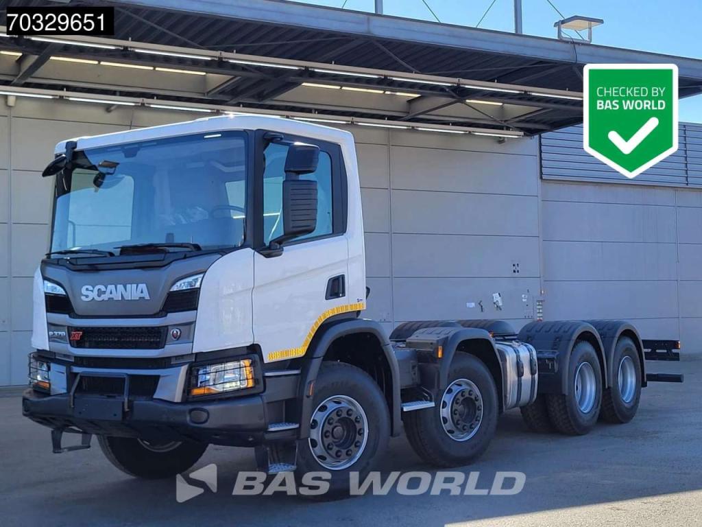 Scania P370 8X4 NEW 8x4 chassis Semi Automatic Euro 6 Photo 1
