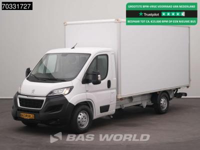Peugeot Boxer 165PK Laadklep Bakwagen Airco Cruise Camera Standkachel Euro6 Meubelbak Koffer Möbelkoffer LB sold by BAS World B.V.