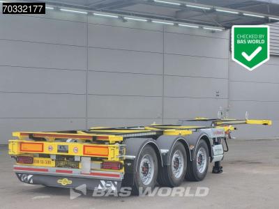 Orthaus CGS (Euro Slider 500) 3 axles Multi 45ft Lift Axle extendable SAF sold by BAS World B.V.