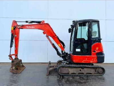 Kubota KX037-4 - Hammer Lines / Quick Coupler sold by Boss Machinery