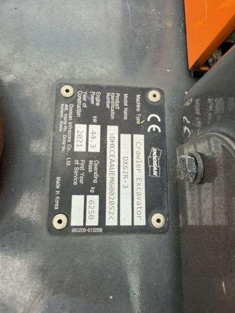 Doosan DX62R Photo 10