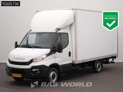 Iveco Daily 35S13 Laadklep Zijdeur Bakwagen Airco Cruise Standkachel Euro6 Meubelbak Koffer A/C Cruise co sold by BAS World B.V.