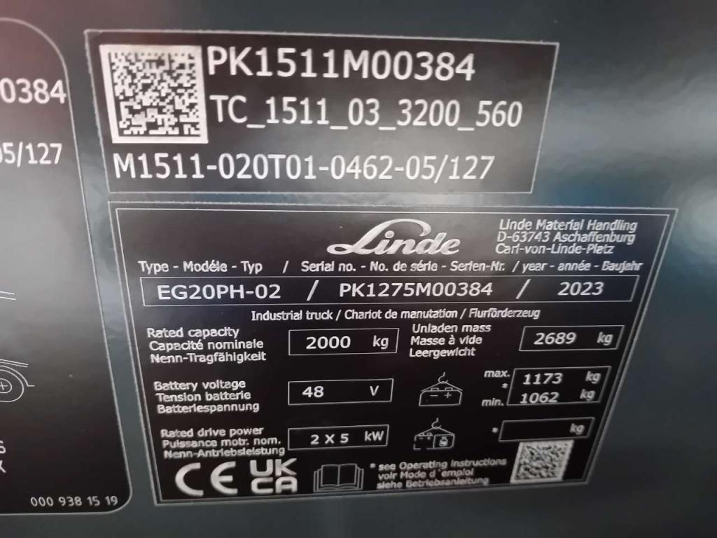 Linde EG20PH-02 Photo 7