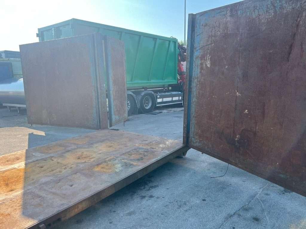 CONTAINER SCARRABILE USATO A CIELO APERTO Photo 14