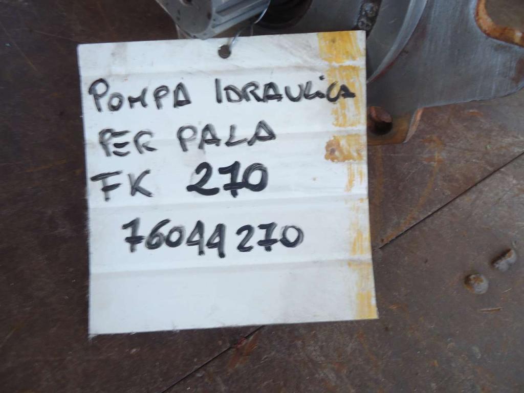 Hydraulic pump for Fiat Kobelco W270 - CODICE 76044270 Photo 4