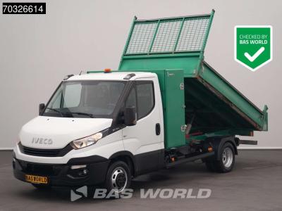 Iveco Daily 35C18 3.0L Kipper met Kist Dubbellucht 3,5t Trekhaak Navi Airco Cruise Camera Euro6 Tipper Be sold by BAS World B.V.