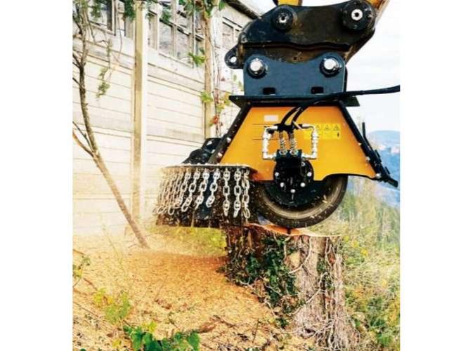 EMM Fresaceppi per escavatore 4/7 ton Photo 1