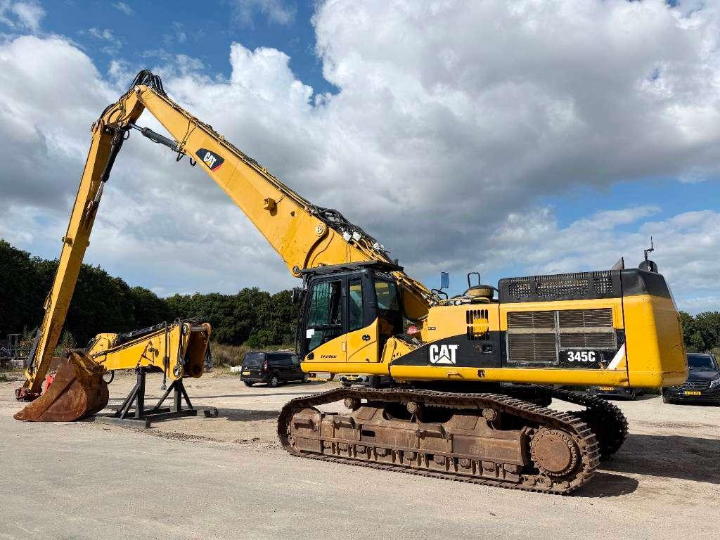Caterpillar 345C UHD 27m - Hydr Undercarriage / German Machine Photo 4