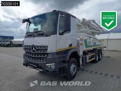 Mercedes-Benz Arocs 2840 Arocs 6X4 NEW! 36 mtrs XCMG XS37 concrete pump Full steel Big-Axle Euro 6 sold by BAS World B.V.