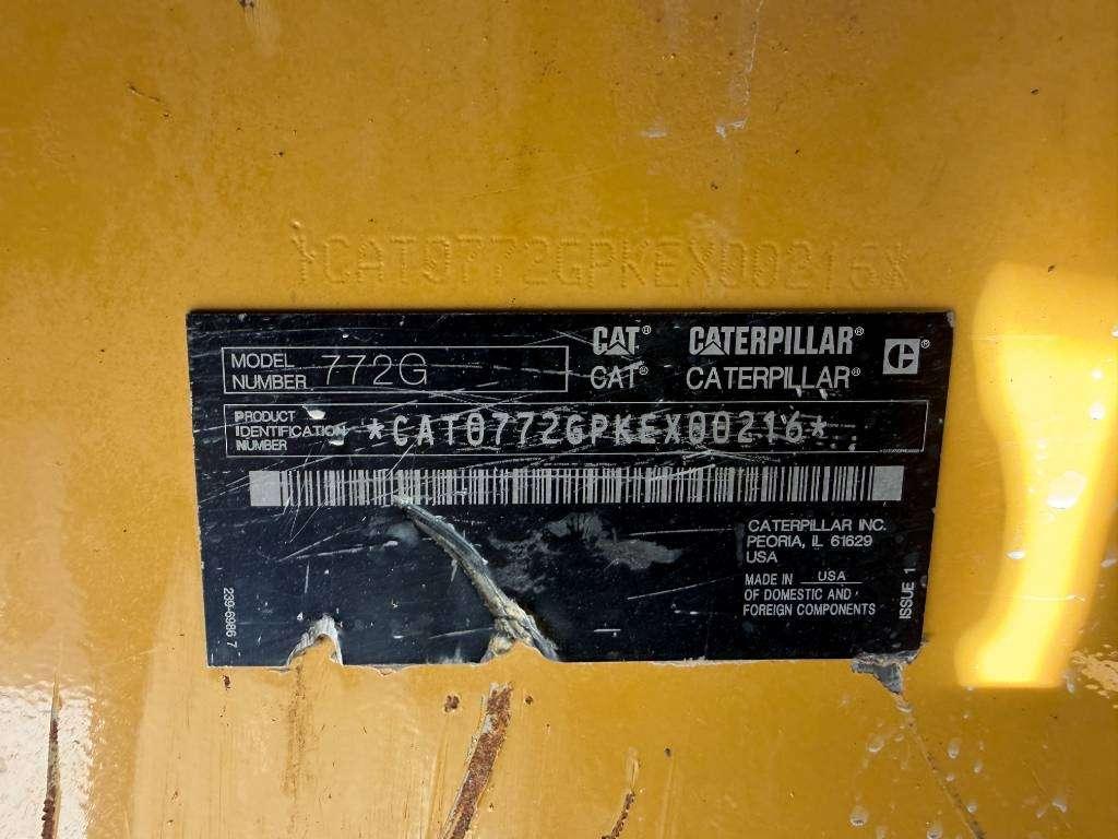 Caterpillar 772G - Excellent condition Photo 16