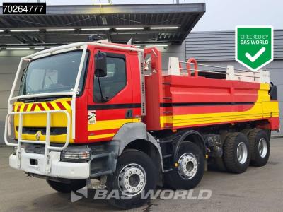 Renault Kerax 410 8X4 Telma Sides CCF 6000 Big-Axle Steelsuspension Euro 3 sold by BAS World B.V.