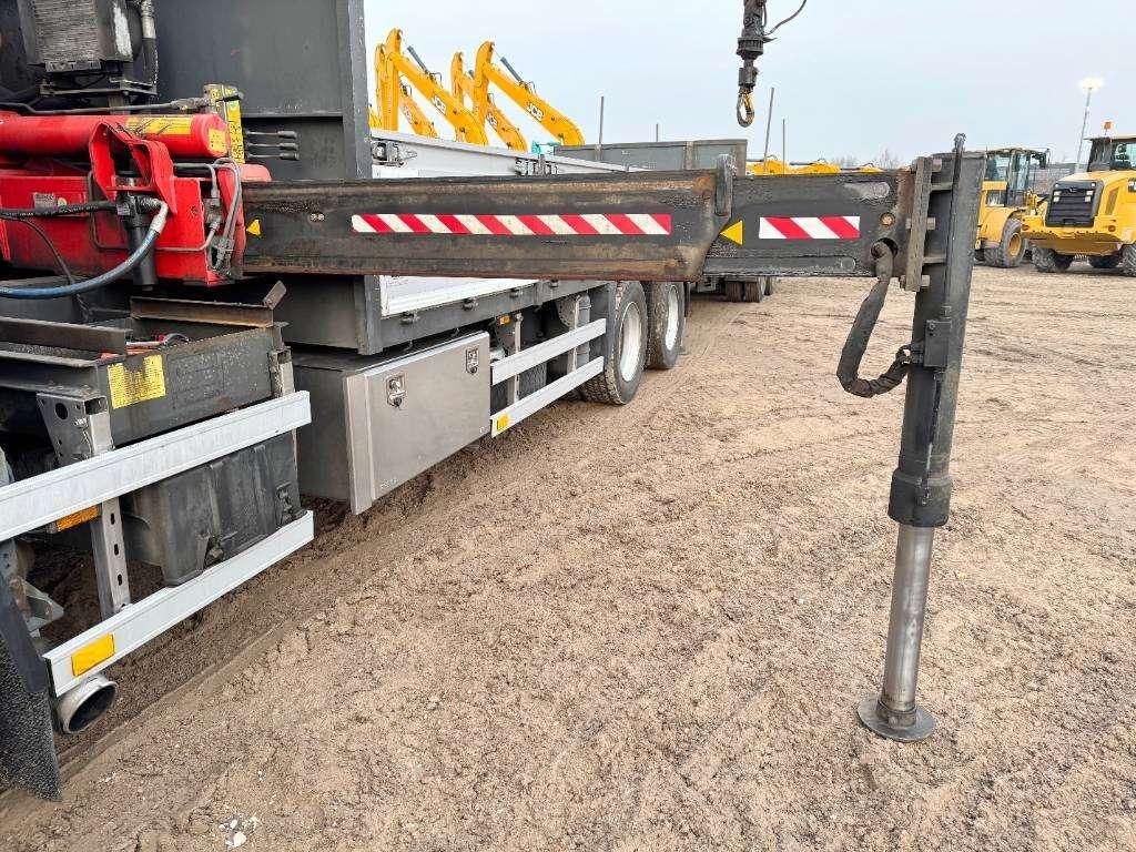 Daf CF85.410 + 21m Fassi Crane + Trailer Photo 15