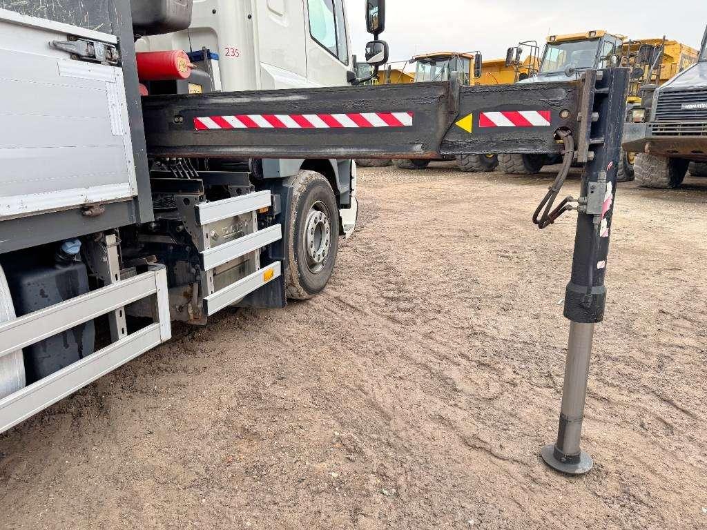 Daf CF85.410 + 21m Fassi Crane + Trailer Photo 16